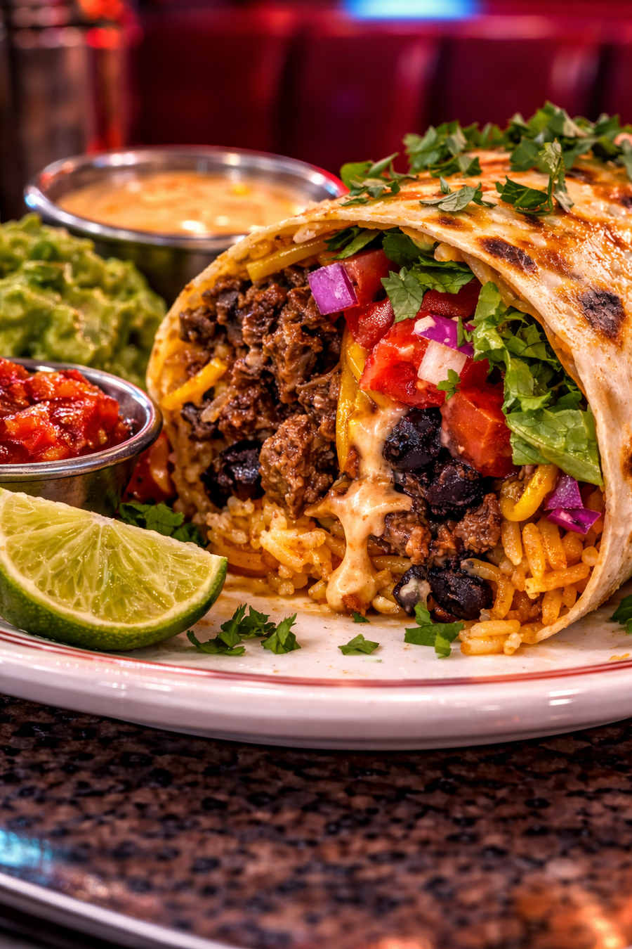 Virtueller Burrito